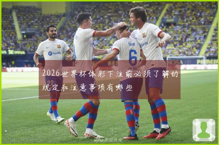 2026世界杯体彩下注前必须了解的规定和注意事项有哪些