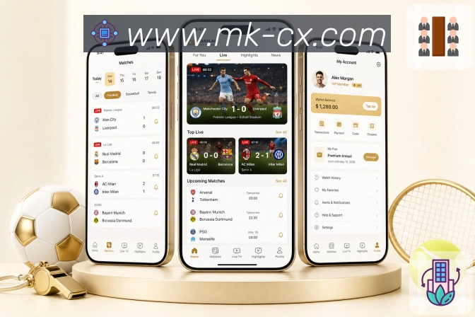 <strong>MK体育</strong>多项目栏目App预览